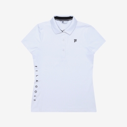 Fila Golf Basic - Naisten Poolopaita - Valkoinen | FI-79203